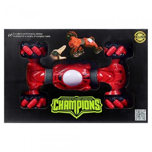  ماشین کنترلی شارژی آفرود و دریفت حرفه ای دو ریموت مدل Car rollover Champions 2766_اسباب بازی